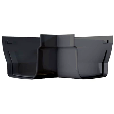 Accessoires Gouttières Angle Intérieur MEP RVAIP Pour Gouttière La Réversible - PVC Anthracite