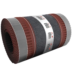 Closoir De Faîtage Ventilé Elos Bande Polypropylène 320MM X 5M - Rouge