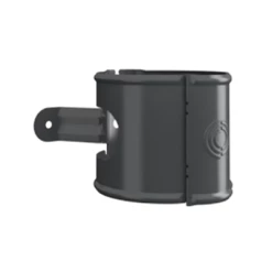 Accessoires Descentes Collier De Descente De 100MM Lindab SSVU - Gris Anthracite RAL 7016