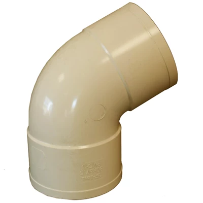 Accessoires Descentes Coude Femelle-femelle à 67° MEP CFF67 Pour Tuyau 80 Mm - PVC Sable