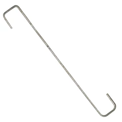 Crochets Pour Tuiles Crochet Canal En Inox CRCAN Edilians Long.160MM - Boîte De 100 Pièces