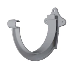 Accessoires Gouttières Crochet De Gouttière Demi-ronde MEP GD25 - PVC Gris
