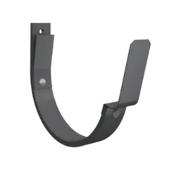 Accessoires Gouttières Crochet De Gouttière De Développé 333MM Lindab K07 Pour Bandeau - Gris Anthracite RAL 7016