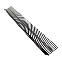 BMI Monier Closoir Rigide Pour Ventilation Basse Et Protection 1 M X 75 Mm - Rouge