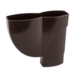 Accessoires Descentes Jambonneau Nicoll JAM95A Pour Tube De 90 X 56 Mm - Marron