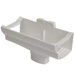 Accessoires Gouttières Naissance à Dilatation Nicoll NAD28B - Tube 80 Mm - Blanc