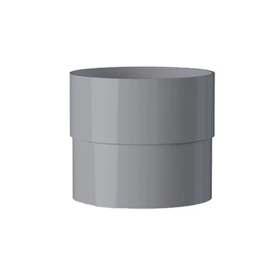 Accessoires Descentes Manchon MF MEP 80M Pour Tuyau De 80 Mm - PVC Gris