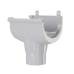 Accessoires Gouttières Naissance à Dilatation Libre MEP 25NU Pour Gouttière GD25 - PVC Blanc