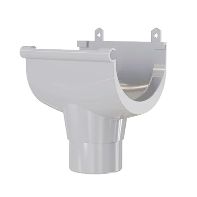 Accessoires Gouttières Naissance à Dilatation Libre MEP 25NU Pour Gouttière GD25 - PVC Blanc