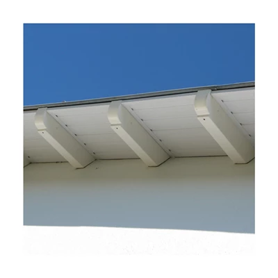 Planches De Rive Et Lambris Protège-chevron MEP PC680B Blanc - 65 X 80 X 600MM – Image 3