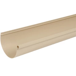 Gouttières Gouttière Demi-ronde Nicoll LG25 Sable - Développé 250 Mm X 4M