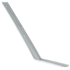 Frenehard Et Michaux Accessoires Gouttières Queue Emboutie Acier Pré-galvanisé Feuillard 12/10ème Tige Droite - 250 Mm