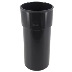 Nicoll Accessoires Descentes Manchette Mâle/femelle Pour Tube De Descente Cylindrique Ø 80 - Gris Anthracite