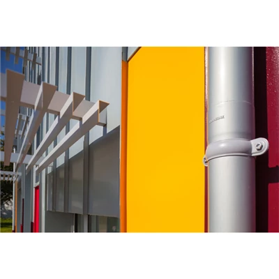 Rheinzink Descentes Tuyau De Descente Tulipe Pour Gouttière En Zinc - Ø 100MM - ép. 0,65MM - 2M – Image 2