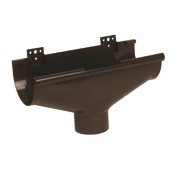 Nicoll Accessoires Gouttières Naissance De Dilatation Centrale Diam. 80 Pour Gouttière Demi-ronde De 25 Cm