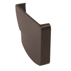 Accessoires Gouttières Fond De Naissance Droite Nicoll Pour Gouttière - Longueur 137 Mm - Épaisseur 22 Mm - Techtan - Marron