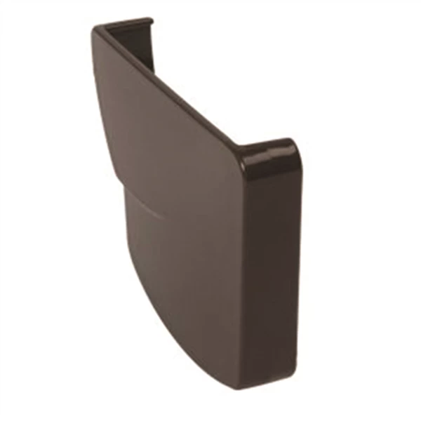Accessoires Gouttières Fond De Naissance Droite Nicoll Pour Gouttière - Longueur 137 Mm - Épaisseur 22 Mm - Techtan - Marron