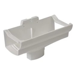 Accessoires Gouttières Naissance à Joint Nicoll NAD289B - Tube 90x56 Mm - Blanc