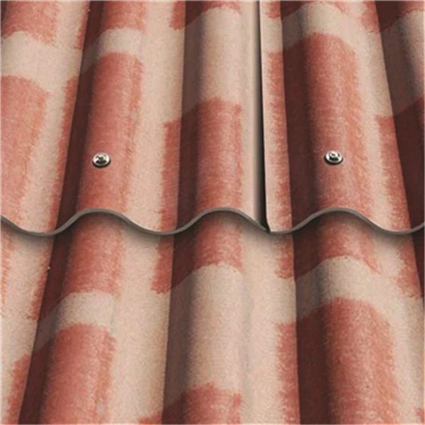 Eternit Plaque De Couverture Plaque Ondulée COLORAGRI FR PO5 - 5 Ondes Standard Flammée - 1.52 X 0.92M